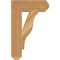 Ekena Millwork Funston Craftsman Rough Sawn Bracket, Western Red Cedar, 4"W x 14"D x 22"H BKT04X14X22FST04RWR - alternate 4